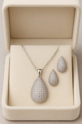 Zircon Locket Set-47 (Silver)